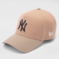 Boné Unissex New Era 940AF NY Yankees Mocha Mousse Aba Curva