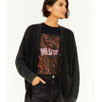 Cardigan Tricot Destroyed