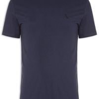 Camiseta Masculina Manga Curta Gola Careca - Azul