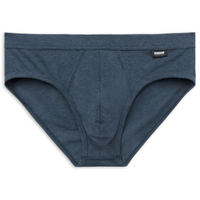 Cueca Slip "a Indestrutível" Em Algodão Supima - Azul