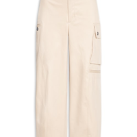 Calça Feminina Recortes - Bege