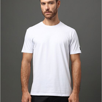 Camiseta Masculina Patch Manga Calvin Klein Jeans - Branco Camiseta Masculina Patch Manga Calvin Klein Jeans Branco Pp