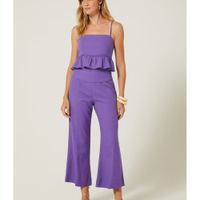 Calça Flare Pesponto