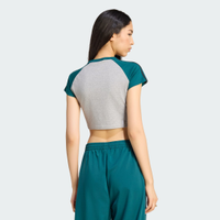 Camiseta Baby Look SST Mulher adidas