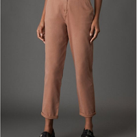 Calça Feminina Color Mom Com Cinto Calvin Klein Jeans - Terra Calça Feminina Color Mom Com Cinto Calvin Klein Jeans Terra 44