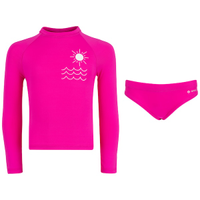 Conjunto Infantil Oxer Camiseta Manga Longa + Sunkini com Proteção UV Menina