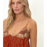 Vestido Midi Alca Estampa Chilli