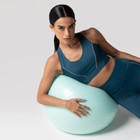 Top Fitness com Bojo Removível Oxer Alça Cruzada Textura Média Sustentação Adulto