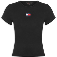 Camiseta Feminina Tjw Slim Badge Rib Tee - Preto