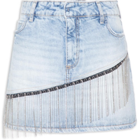 Saia Jeans - Azul