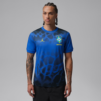 Camiseta Brasil Jordan Academy Pro Pré-Jogo Masculina