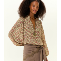 Blusa Manga Longa Ggt Estampa Ticy