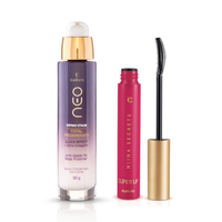 Combo Niina Secrets: Paleta de Sombra Neutrals 5,6g + Máscara Para Cílios Super Up 8g
