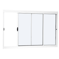 Janela de Correr Aço Vitrô Ramassol UnicSol 1016110 Branco, 120 x 100 cm