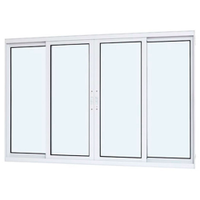 Janela de Correr Vitrô de Alumínio Ramassol Brize 41114, Branco, 120 x 100 cm