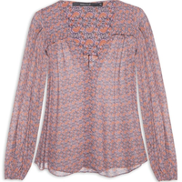 Camisa Feminina GGT Estampa Tuk - Roxo