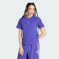 Camiseta Essentials de Algodão com Logotipo Pequeno. Mulher adidas