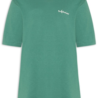 Camiseta Masculina Jersey Relaxed-fit Chest Logo - Verde