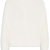 Suéter Feminino Em Tricot - Off White