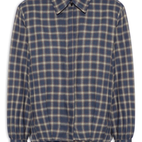 Camisa Feminina Flanela Xadrez - Azul