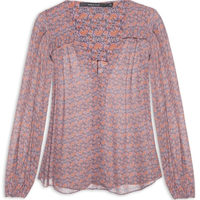 Camisa Feminina GGT Estampa Tuk - Roxo