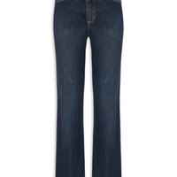 Calça Feminina Wide Leg Jeans - Azul