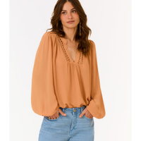 Blusa Manga Longa Ggt Trançado