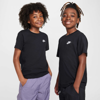 Camiseta Juvenil Nike Manga Curta Sportswear Embroidered Future