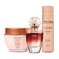 Combo La Victorie Intense: Body Spray 100ml + Creme Corporal 250g