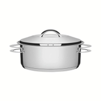Caçarola Rasa Tramontina Solar 16cm Em Aço Inox