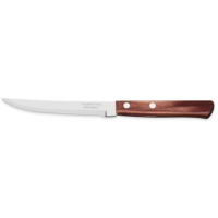Faca Para Churrasco Tramontina 5" Inox Cabo Polywood Vermelho