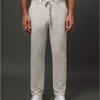 Calça Masculina Linen Calvin Klein Jeans - Off White Calça Masculina Linen Calvin Klein Jeans Off White 46