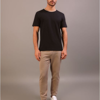 Camiseta Manga Curta Calvin Klein Jeans Masculino Boxy Gola Colorida - Preto Camiseta Manga Curta Calvin Klein Jeans Masculino Boxy Gola Colorida Preto Pp