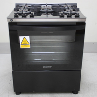 Fogão Brastemp 5 Bocas Preto Com Mesa De Vidro E Turbo Chama - Bfs5vceus2_Wotimo_Ch6776762 Bivolt