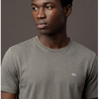 Camiseta Manga Curta Calvin Klein Jeans Masculino Logo Calvin Klein Jeans Pigmento - Chumbo Camiseta Manga Curta Calvin Klein Jeans Masculino Logo Calvin Klein Jeans Pigmento Chumbo g