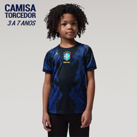 Camisa Brasil Nike Jordan II 2026/27 Torcedor Pro Criança