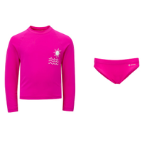 Conjunto Infantil Oxer Camiseta Manga Longa + Sunkini com Proteção UV