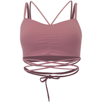 Top Fitness Nike com Bojo Indy Strapy Baixa Sustentação Adulto