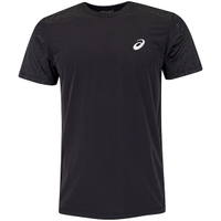 Camiseta Masculina ASICS Manga Curta Jacquard Antiodor Cava Tradicional