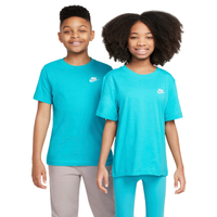 Camiseta Juvenil Nike Manga Curta Sportswear Embroidered Future