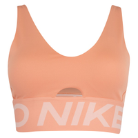 Top Fitness com Bojo Removível Nike Média Sustentação Indy Plung Bra Bold Adulto