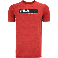 Camiseta Fila Manga Curta Sport Melange - Masculina