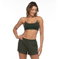 Top Fitness sem Bojo Oxer Baixa Sustentação Reversível Bicolor
