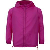 Jaqueta Corta-Vento Infantil Oxer com Capuz Packable
