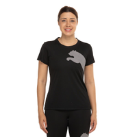 Camiseta Feminina Manga Curta Puma Tad Big Logo Jersey