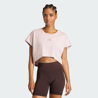 Regata Boxy Cropped Primelift Workout Três Listras Mulher adidas