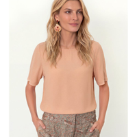Blusa Manga Curta