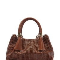 Bolsa Feminina Tote Couro Média - Marrom