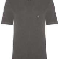 Camiseta Masculina Básica Stone - Cinza
