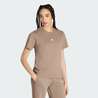 Camiseta Algodão Essentials Três Listras Mulher adidas